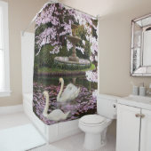 白鳥 シャワーカーテン (インサイチュ)