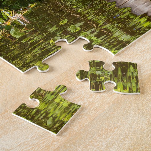 白鳥 ジグソーパズル (側面)