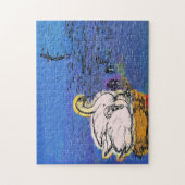 白鳥 ジグソーパズル (縦)