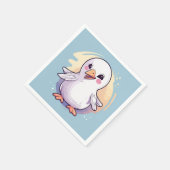 白鳥 スタンダードカクテルナプキン (角)