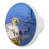 白鳥 セラミックノブ (右)