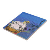 白鳥 タイル (側面)