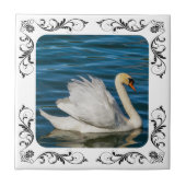 白鳥 タイル (正面)