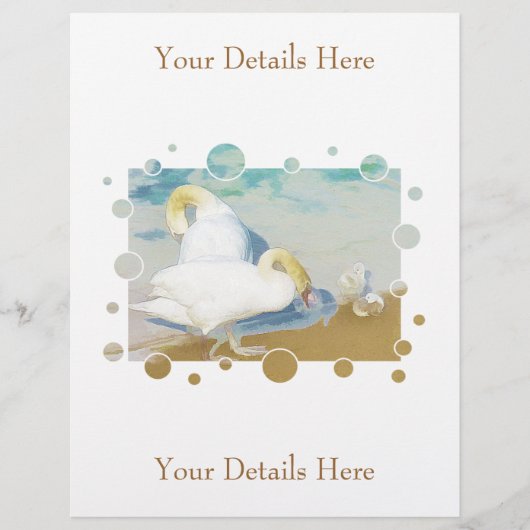 白鳥 チラシ (正面)