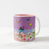 白鳥 ツートーンマグカップ (正面右)