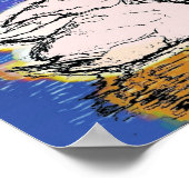 白鳥 ポスター (角)