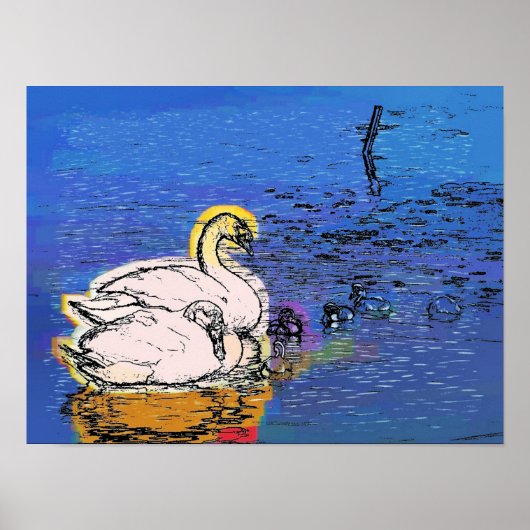 白鳥 ポスター (正面)