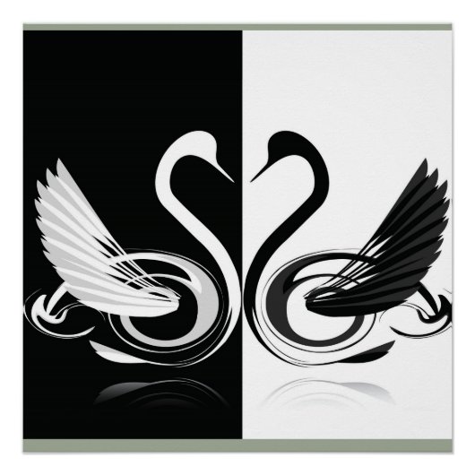 白鳥 ポスター (正面)