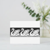 白鳥 ポストカード (スタンド正面)