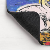 白鳥 マウスパッド (コーナー)