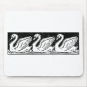 白鳥 マウスパッド (正面)