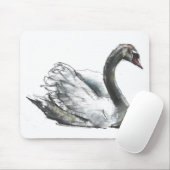 白鳥 マウスパッド (マウス)
