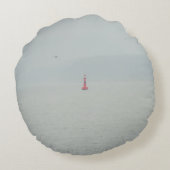 白鳥 ラウンドクッション (裏面)