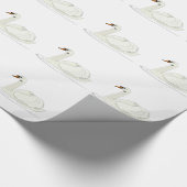 白鳥 ラッピングペーパー (角)