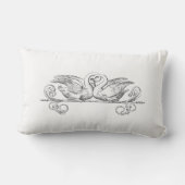 白鳥 ランバークッション (裏面)