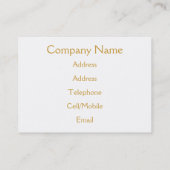 白鳥 名刺 (裏面)