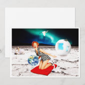 白鳥 招待状 (正面/裏面)