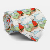 白鳥、白鳥の海の上にマザーグース子供部屋韻 ネクタイ (ロール)