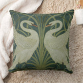 「白鳥、突進およびアイリス」壁紙のデザイン クッション (ブランケット)