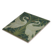 「白鳥、突進およびアイリス」壁紙のデザイン タイル (側面)