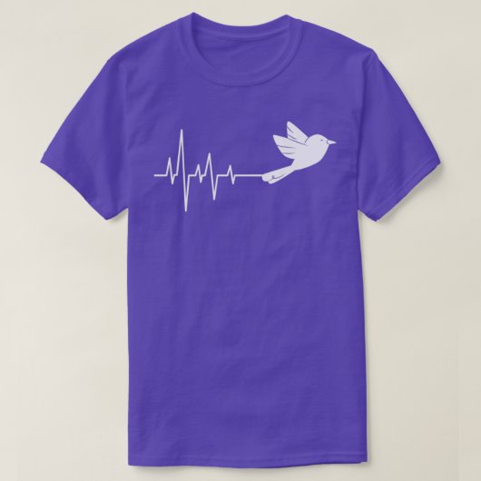 白鳩の鼓動 Tシャツ (デザイン正面)