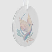 白鳩 オーナメント (正面)