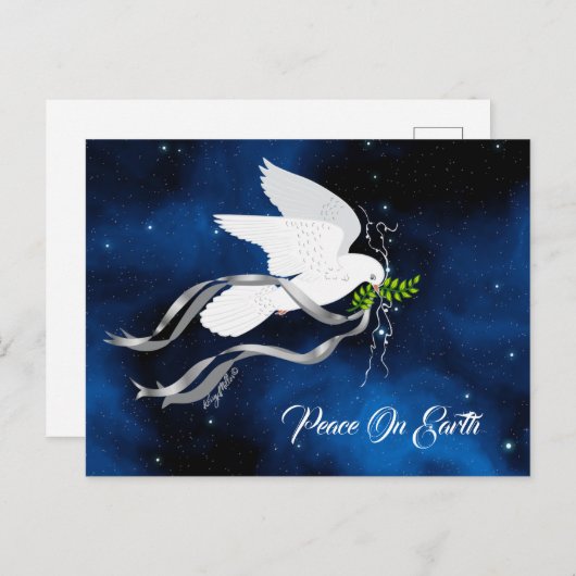 白鳩 ポストカード (正面/裏面)