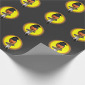 白鳴りシャマ鳥 ラッピングペーパー (角)