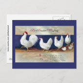 白鶏の復活祭パレード シーズンポストカード (正面/裏面)