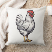 白鶏 クッション (ブランケット)