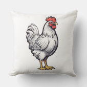 白鶏 クッション (正面)