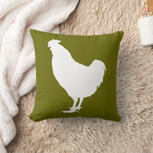 白鶏 クッション (ブランケット)