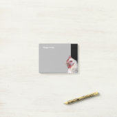 白鶏 ポストイット (デスク上)