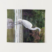 白鶴のタペストリー タペストリー (正面(横))