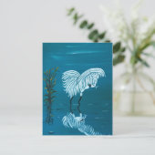 白鷺 ポストカード (スタンド正面)