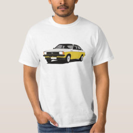 白黄色いOpel Kadett GT/E. c。-シリーズ Tシャツ
