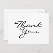 白黒ありがとう ポストカード (正面/裏面)