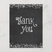 白黒ありがとう ポストカード (正面)