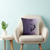 白黒いかり クッション (椅子)