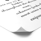 白黒おしゃぶり狩り ポスター (角)