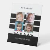 白黒おじいちゃんの写真が大好き 台座サイン (正面)