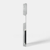 白黒おもしろいホルスタインカウファーム動物 iPhoneケース (右側面)