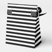 白黒お気に入りストライプのボックス フェイバーボックス (裏面サイド)
