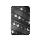 白黒きらびやかなライトバスマット バスマット (正面縦)