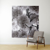 白黒さくらんぼ タペストリー (インサイチュ)