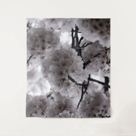 白黒さくらんぼ タペストリー