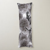 白黒さくらんぼ ボディピロー (裏面 (縦))