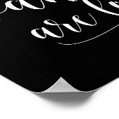 白黒さまよい人ばかりではない失った ポスター (角)