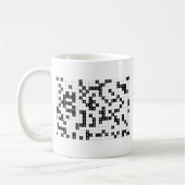 白黒すどく コーヒーマグカップ (左)