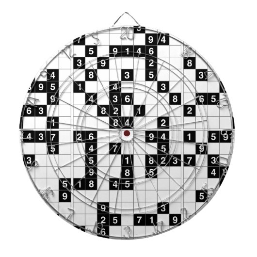白黒すどく ダーツボード (正面)